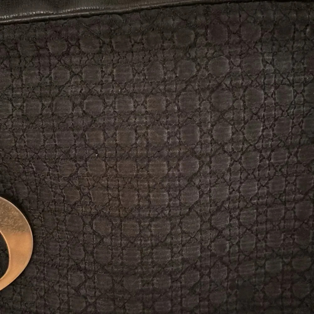 Dior woman's black qulited purse - Picture 4 of 16